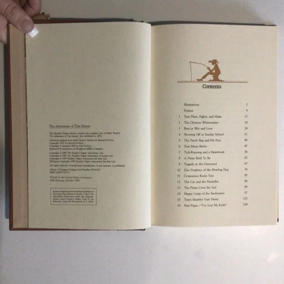 Tom Sawyer by Mark Twain Hardcover Book - Picture 6 of 14